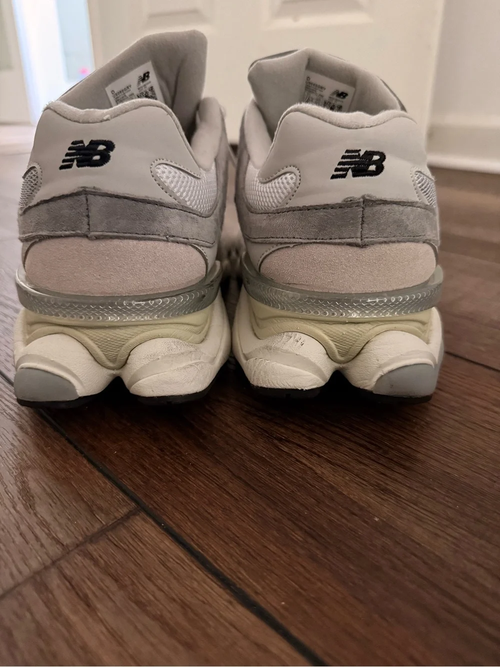 Men's Gray and White new balances